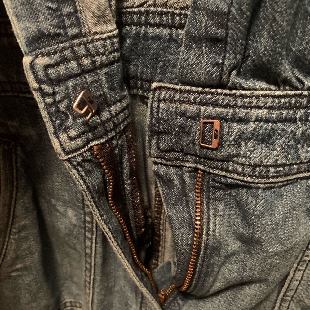 7 For All Mankind Denim Jumpsuit - Picture 11 of 16